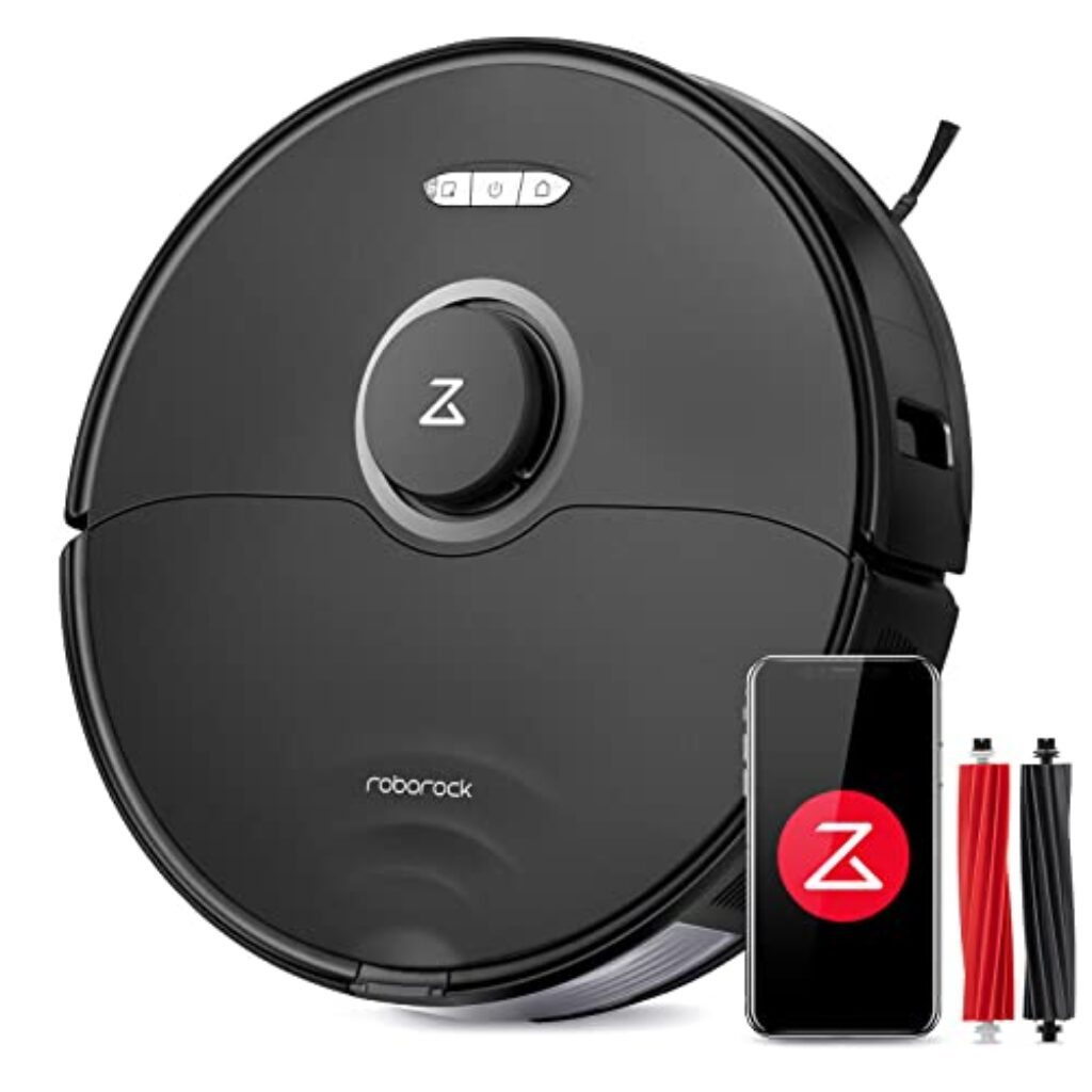 Test Roborock S8 : Aspirateur Robot 6000Pa, Brosse Double, Évitement 3D, WiFi/Alexa/App, Nettoyage Tapis & Cheveux, Noir