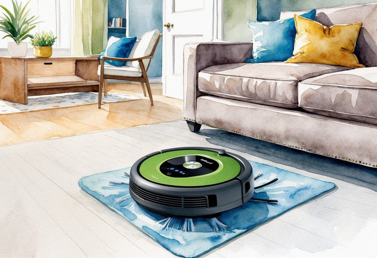 L'aspirateur et mop Roomba Combo j5+ est en cours de test pour la gestion de la batterie et l'autonomie dans un environnement domestique.