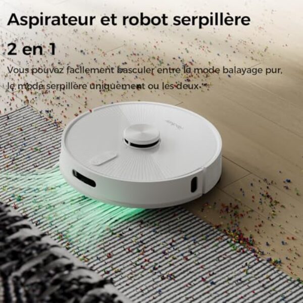 <h1>Test & Avis Redkey R10 : Robot Aspirateur Laveur 4000Pa réactif ?</h1> – Image 4