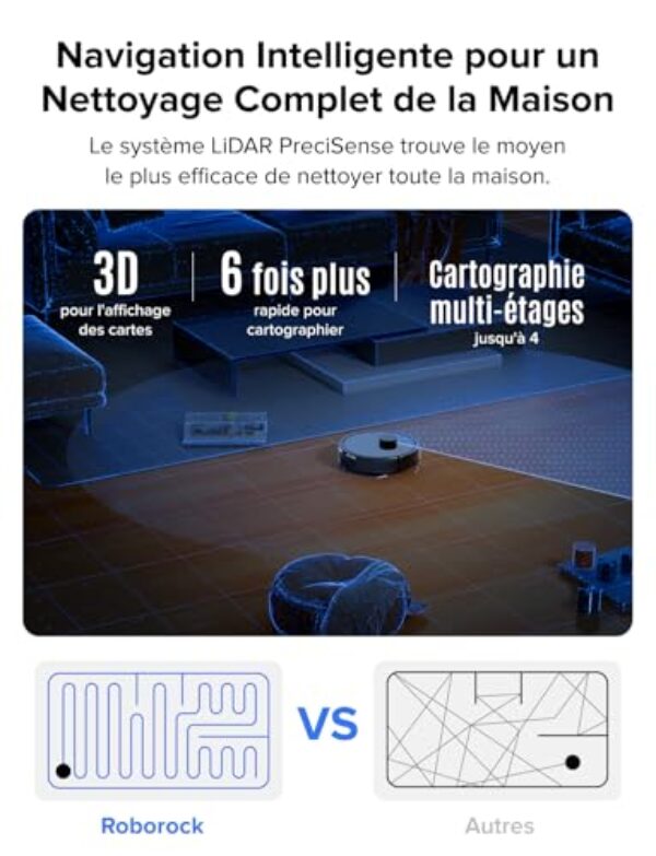 Test & Avis Roborock Aspirateur Robot Q7 L5 : 5 Performances Clés – Image 5