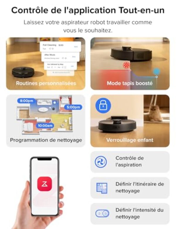 Test & Avis Roborock Aspirateur Robot Q7 L5 : 5 Performances Clés – Image 8