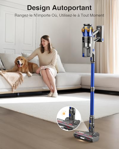 Test de l'aspirateur balai sans fil 550W/45KPA : bilan après 30 jours d'utilisation 4 1749644321 Test Avis Aspirateur Balai Sans Fil 550W 3 Mois dUsage Intensif