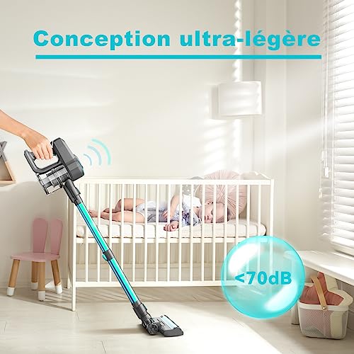 Test & Avis ORFELD N300 : Aspirateur Balai Sans Fil 25KPa 23 1750550721 Test Avis ORFELD N300 Aspirateur Balai Sans Fil 25KPa