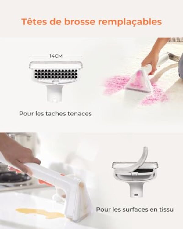 Test & Avis Uwant B200 SE : Shampouineuse Canapé Efficace ? – Image 6