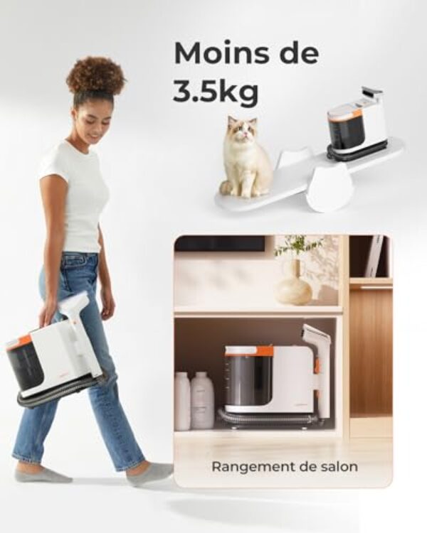 Test & Avis Uwant B200 SE : Shampouineuse Canapé Efficace ? – Image 7