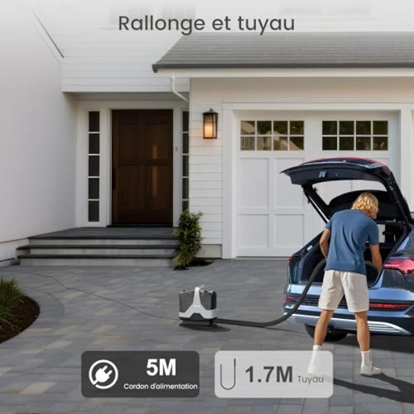 Test & Avis Kitcanis Shampouineuse 600W : Nettoyeur Tapis Efficace ? – Image 6
