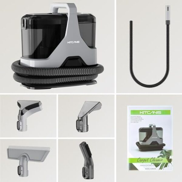 Test & Avis Kitcanis Shampouineuse 600W : Nettoyeur Tapis Efficace ? – Image 9