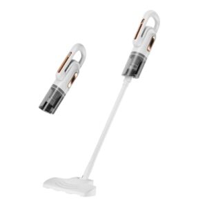 Aoun Aspirateur balai rechargeable sans fil, aspiration 12 000 Pa, aspirateur vertical puissant avec filtre HEPA, aspirateur domestique léger pour poils d'animaux, planchers en bois dur, tapis