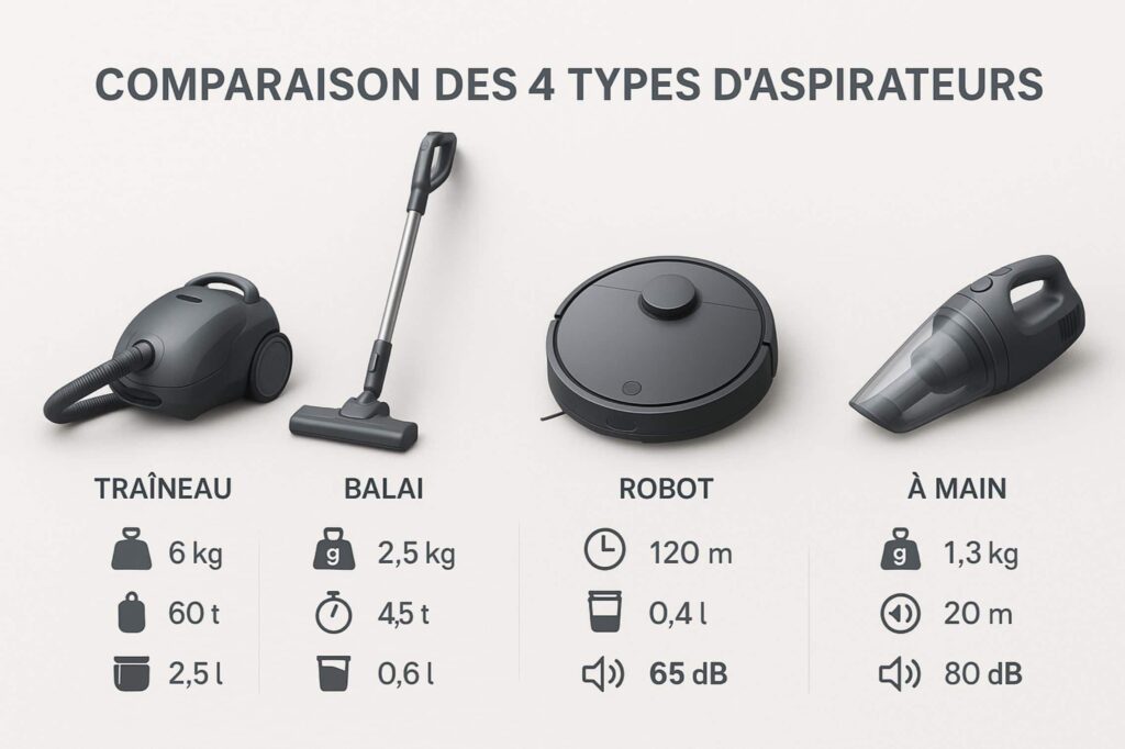 Quel aspirateur choisir : guide pour trouver le modèle adapté à vos besoins 53 comparatif marques aspirateurs