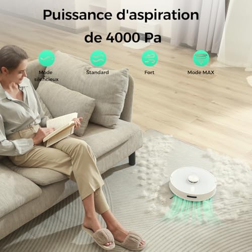 <h1>Test & Avis Redkey R10 : Robot Aspirateur Laveur 4000Pa réactif ?</h1> 8 h1Test amp Avis Redkey R10 Robot Aspirateur Laveur 4000Pa reactif h1