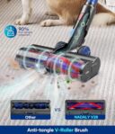 Avis sur l’aspirateur balai sans fil NADALY V28 – 550W, puissance 45kPa!