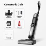 Avis Ultenic AC1 Elite : Aspirateur balai sans fil puissant et léger 3 en 1