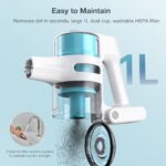 Avis SINCHEREU : Aspirateur balai sans fil puissant 3 en 1, 18KPa, 300W