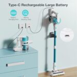 Avis SINCHEREU : Aspirateur balai sans fil puissant 3 en 1, 18KPa, 300W