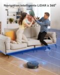 Aspirateur Robot Proscenic Q8 : Puissance et Autonomie pour Tous Les Types de Sols