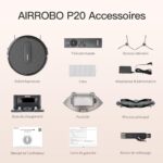 Avis AIRROBO P20 : Aspirateur Robot Intelligent et Silencieux pour une Ménagère Sans Souci
