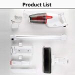 Avis Samnuerly Aspirateur sans fil 2 en 1 Portable, Balai léger rechargeable – Silent & Élégant